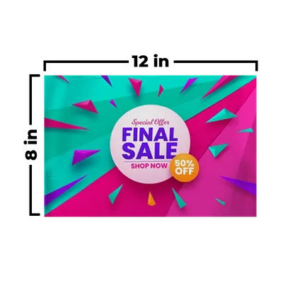 12 x 8 in - Custom T-Shirt Today