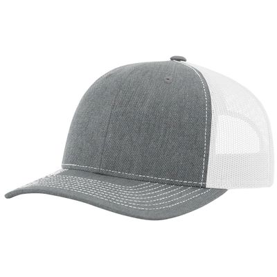 HEATHER GRAY / WHITE HEATHER GRAY / WHITE - Custom T-Shirt Today