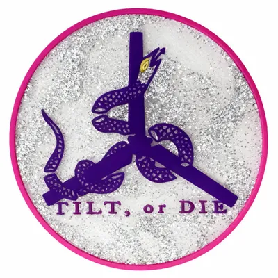 Silver Glitter PVC - Custom T-Shirt Today