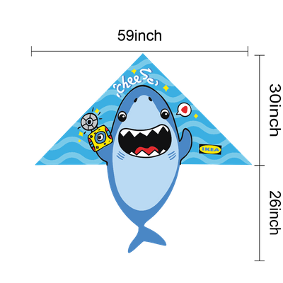 30in L x 59in W (26in Tail Length)