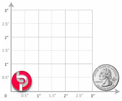 0.75 inch - Custom T-Shirt Today