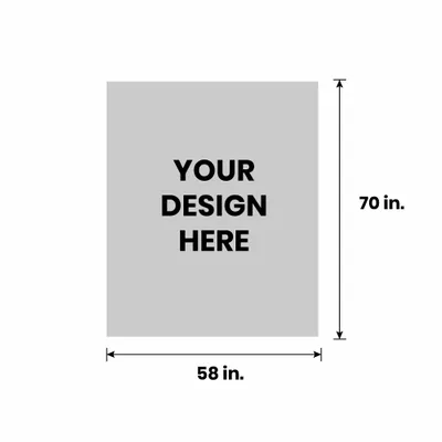 58in x 70in - Custom T-Shirt Today