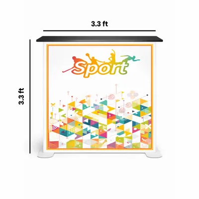 3.3 x 3.3 ft - Custom T-Shirt Today