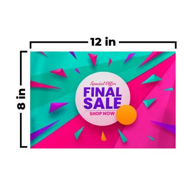 12 x 8 in - Custom T-Shirt Today