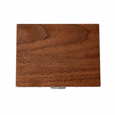 Walnut with Silver Frame - Custom T-Shirt Today