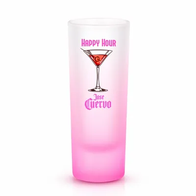 Tall Shot Glass - Colored & Frosted - Custom T-Shirt Today