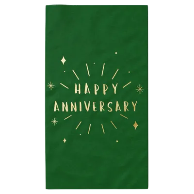 Custom Foil Stamped Towel Napkin - Custom T-Shirt Today