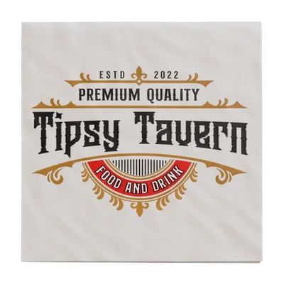 Custom Linen Beverage Napkin - Custom T-Shirt Today