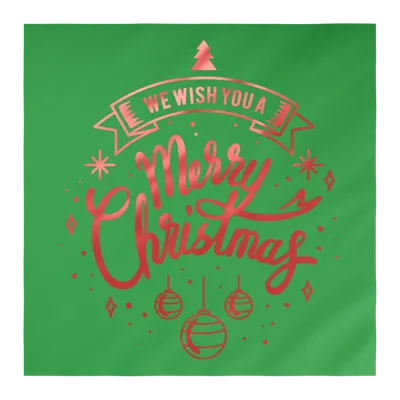 Custom Foil Stamped Luncheon Napkin - Custom T-Shirt Today