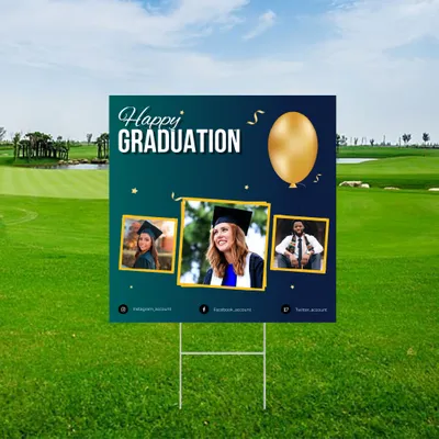 Graduation Outdoor Yard Sign