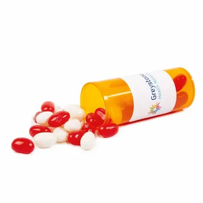 Small Promo Pill Bottles-Jelly Belly® - Custom T-Shirt Today