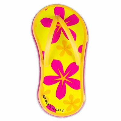 Floral Orange Flip Flop Mint Tin - Custom T-Shirt Today