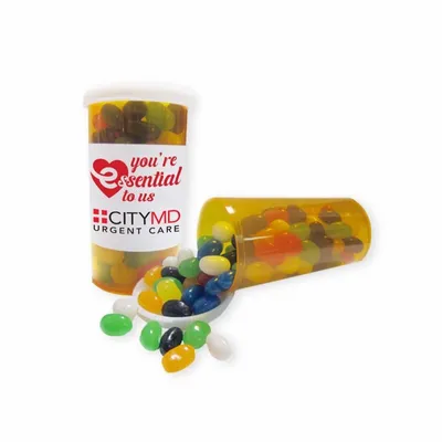 Large Promo Pill Bottles-Gourmet Jelly Beans - Custom T-Shirt Today