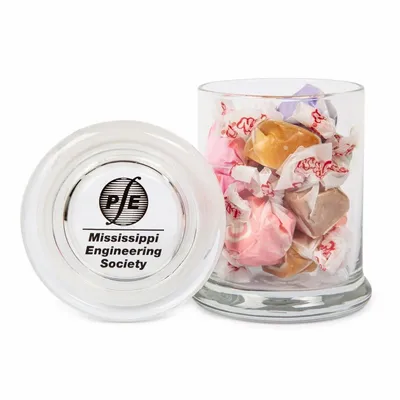 Glass Gourmet Jar - Salt Water Taffy - Custom T-Shirt Today