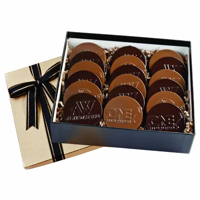 Cookie Gift Box with 18 Round Cookies - Custom T-Shirt Today
