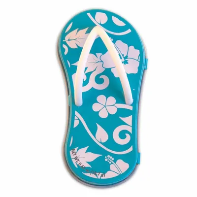 Hibiscus Blue Flip Flop Mint Tin - Custom T-Shirt Today