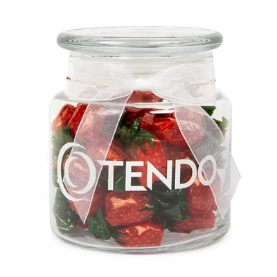 22oz. Glass Jar - Stock Wrapped Candies - Custom T-Shirt Today