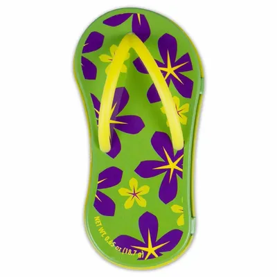 Floral Green Flip Flop Mint Tin - Custom T-Shirt Today
