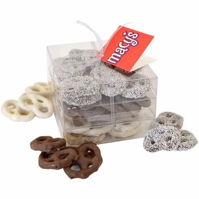 3 Way Pretzel Stack Acetate Tower - TRB801 - Custom T-Shirt Today