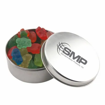 Round Tin with Gummy Bears - SBF3000 - Custom T-Shirt Today