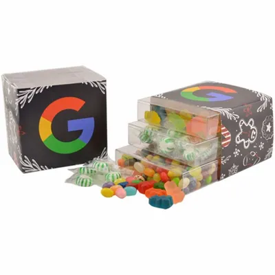 3 Way Candy Stack Acetate Tower - TRB827 - Custom T-Shirt Today