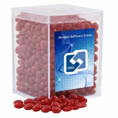 Acrylic Box with Red Hots - Small - Custom T-Shirt Today