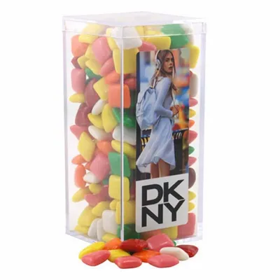 Acrylic Box with Mini Chicklets - Medium - Custom T-Shirt Today