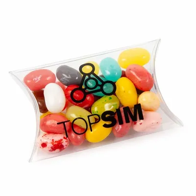 Small Pillow Acetate Box with Jelly Belly - Custom T-Shirt Today