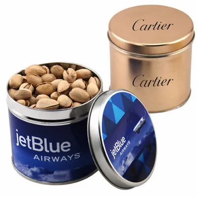 Round Tin with Pistachios - SBF4100 - Custom T-Shirt Today