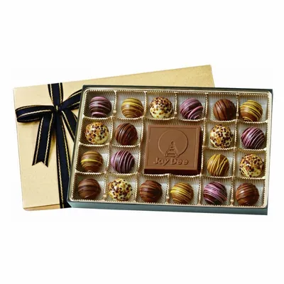 Truffle Gift Box with 20 Chocolate Truffles - Custom T-Shirt Today
