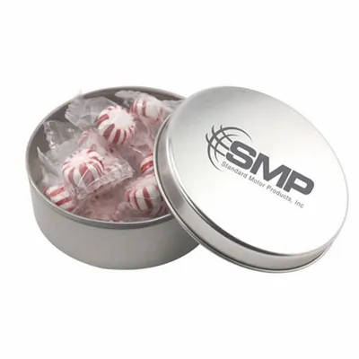 Round Tin with Starlight Peppermints - SBF3000 - Custom T-Shirt Today