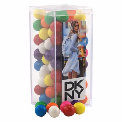 Acrylic Box with Gumballs - Medium - Custom T-Shirt Today