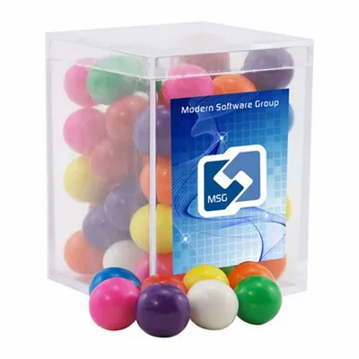 Acrylic Box with Gumballs - Small - Custom T-Shirt Today