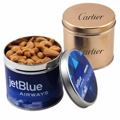 Round Tin with Cashews - SBF4100 - Custom T-Shirt Today