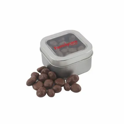 Window Tin with Choc Raisins - Custom T-Shirt Today