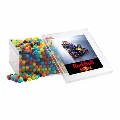 Acrylic Box with Mini Jawbreakers - Large - Custom T-Shirt Today