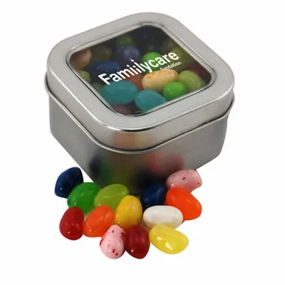 Window Tin with Jelly Bellies - SBF2500 - Custom T-Shirt Today