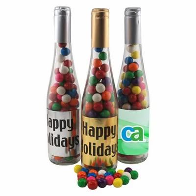 Champagne Bottle with Gumballs 11" - Custom T-Shirt Today