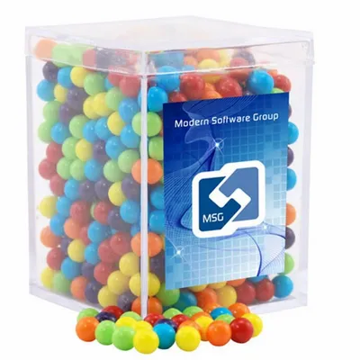 Acrylic Box with Mini Jawbreakers - Small - Custom T-Shirt Today