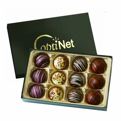 Truffle Gift Box with 12 Truffles - Custom T-Shirt Today