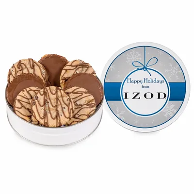 Fresh Beginnings Dreamy Drizzle Chocolate Chip Cookie Tin (Small) - Custom T-Shirt Today