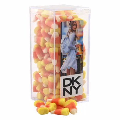 Acrylic Box with Candy Corn - Medium - Custom T-Shirt Today