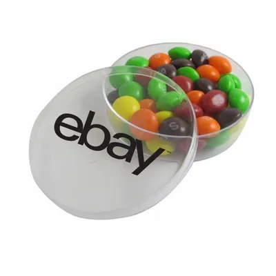Small Round Acrylic with Skittles - Custom T-Shirt Today