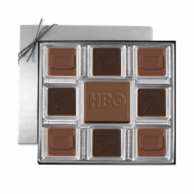 Custom Chocolate Squares Gift Box (6 oz.) - Custom T-Shirt Today