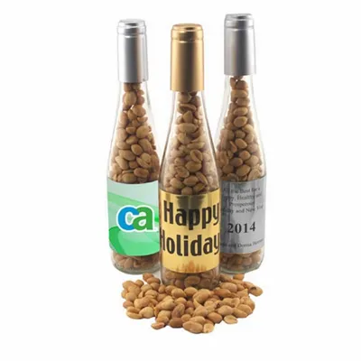 Champagne Bottle with Peanuts 11" - Custom T-Shirt Today