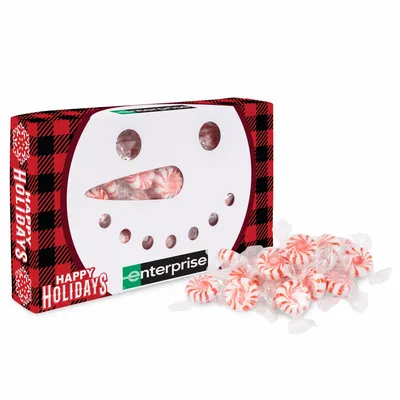 Snowman Die Cut Box with Starlight Mints - Custom T-Shirt Today