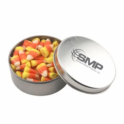 Round Tin with Candy Corn - SBF3000 - Custom T-Shirt Today