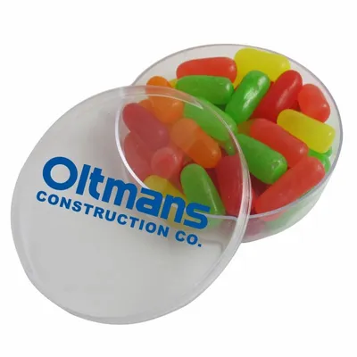Small Round Acrylic with Mike & Ike's - Custom T-Shirt Today