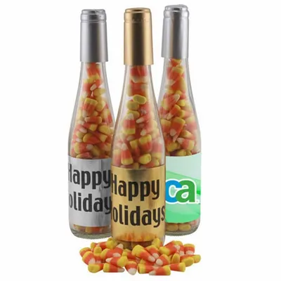 Champagne Bottle w/ Candy Corn 11" - Custom T-Shirt Today
