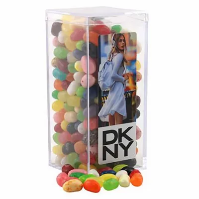 Large Rectangle Acrylic Candy Box with Jelly Belly - Custom T-Shirt Today